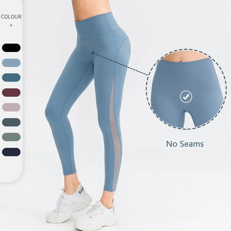 Butt Lifting Workout Leggings For Women Seamless High Waisted Yoga Pants M J Fitness