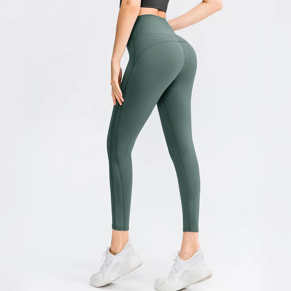 Butt Lifting Workout Leggings For Women Seamless High Waisted Yoga Pants M J Fitness