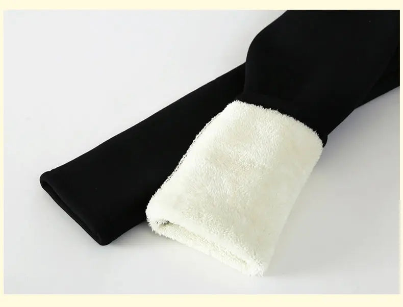Female Winter Thick Velvet Leggings M J Fitness