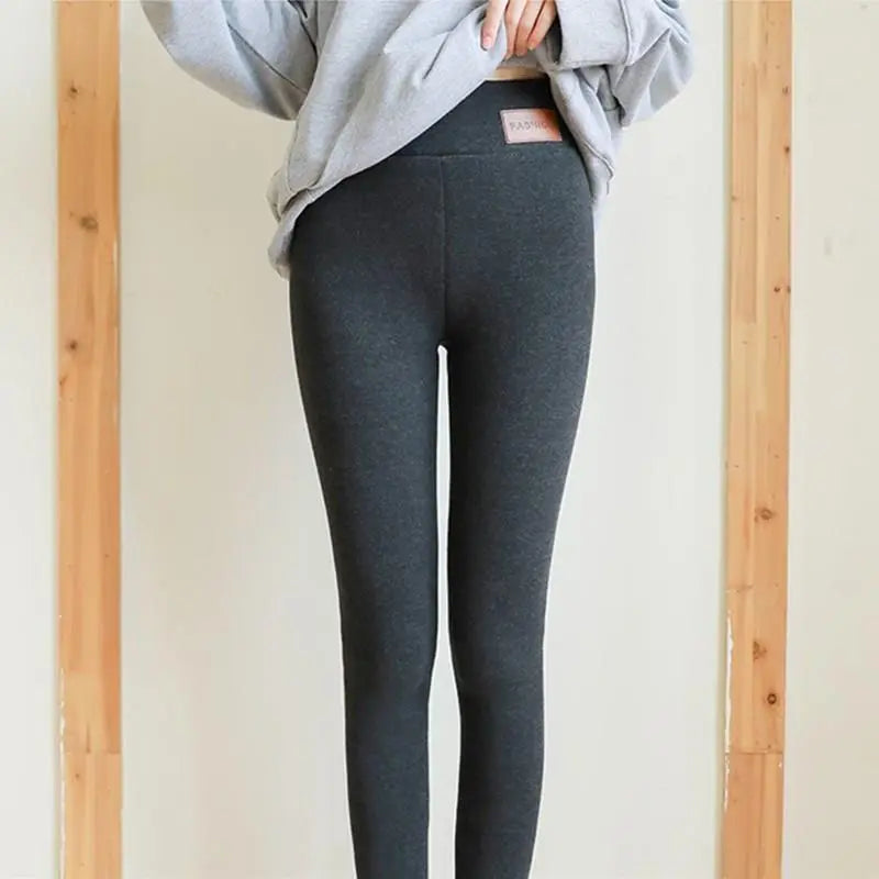Female Winter Thick Velvet Leggings M J Fitness