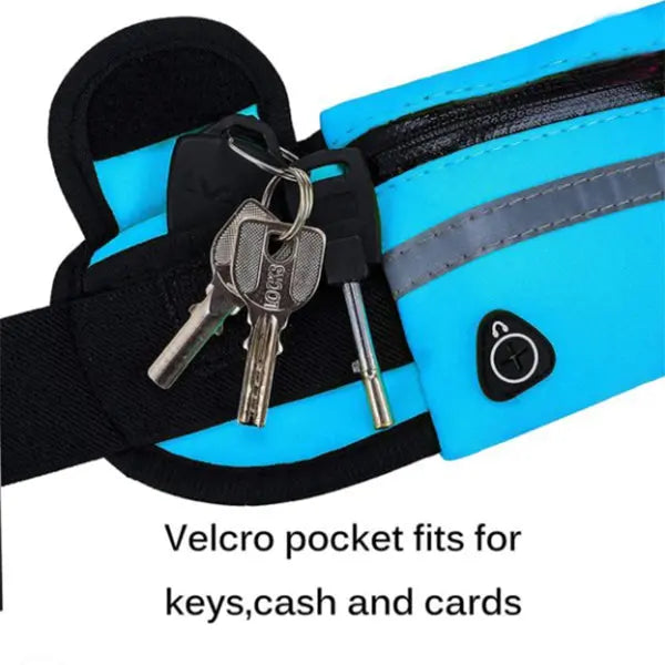 Fitness Waist Bag With Pocket Slim Running Jogging Belt Fanny Pack Bag For Hiking Cycling Workout Sports Gym M J Fitness