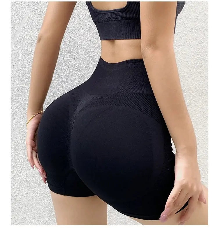 Fitness Yoga Shorts Pants Butt Lifting Seamless Leggings Women Gym M J Fitness