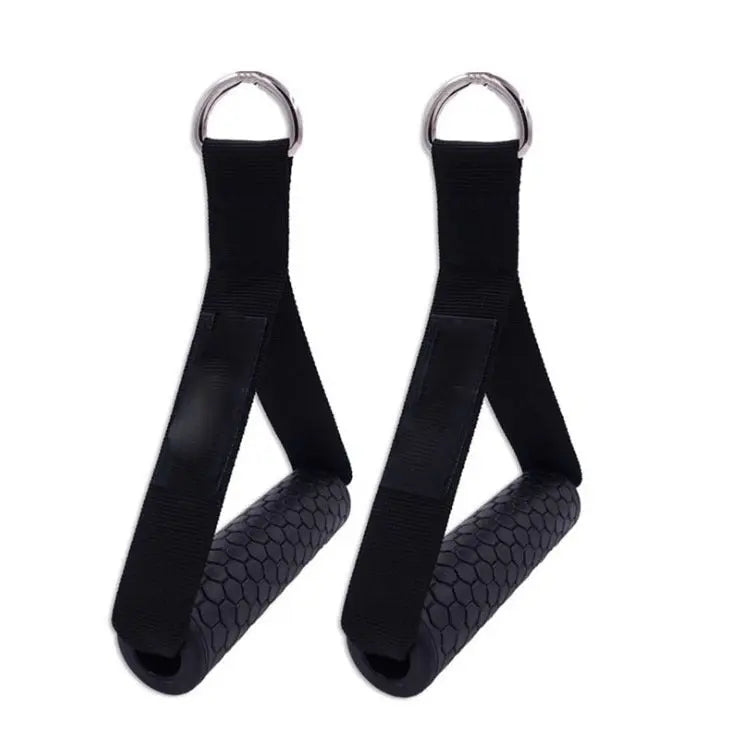 Gym Resistance Bands Handles Anti-slip Grip Strong M J Fitness