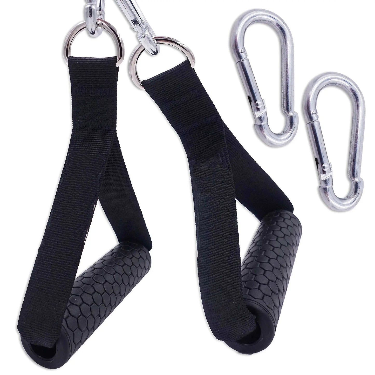 Gym Resistance Bands Handles Anti-slip Grip Strong M J Fitness