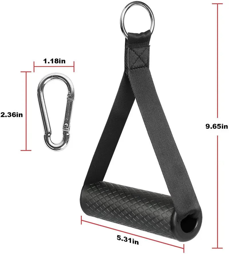 Gym Resistance Bands Handles Anti-slip Grip Strong M J Fitness