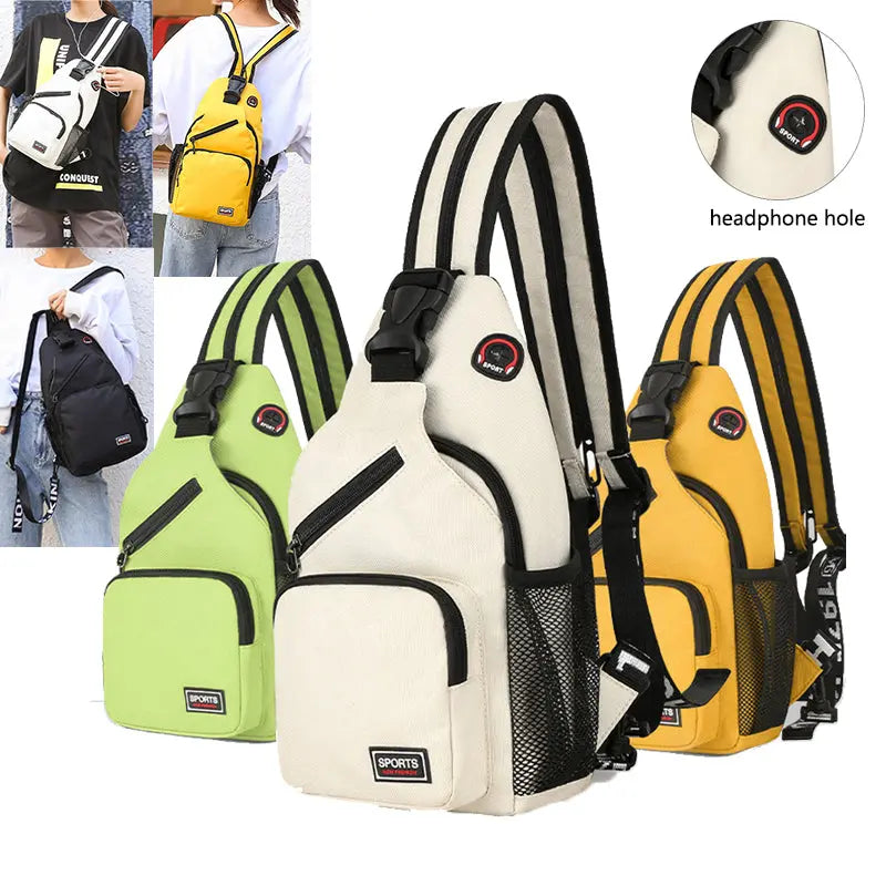 Hot Sports Chest Bags Women Backpack Multifunctional Shoulder Bag M J Fitness