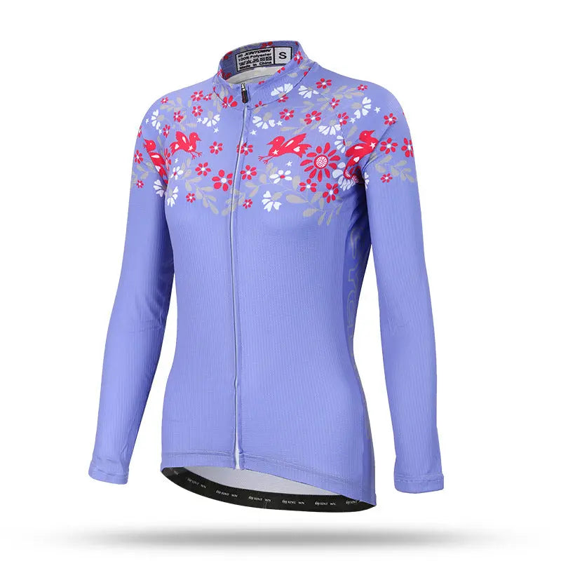 Long sleeve cycling jersey M J Fitness