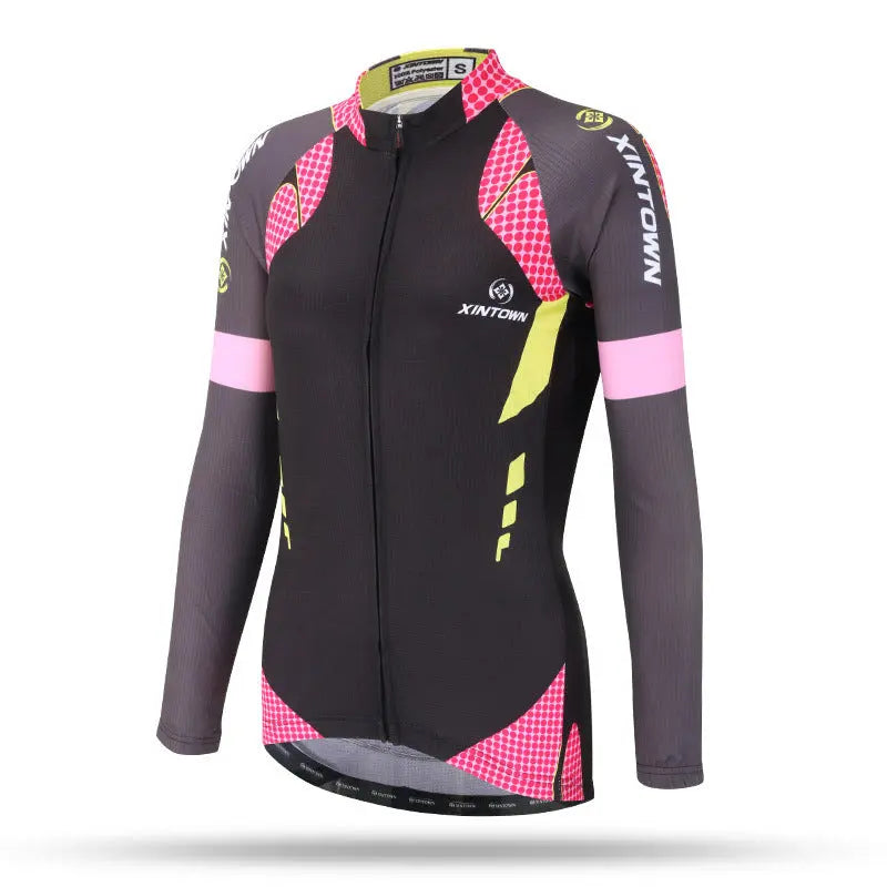Long sleeve cycling jersey M J Fitness
