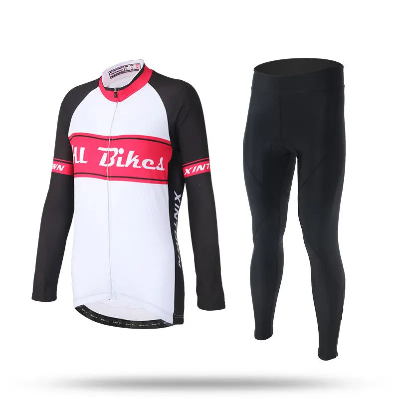 Long sleeve cycling jersey M J Fitness