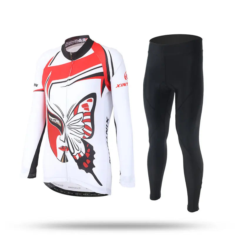 Long sleeve cycling jersey M J Fitness