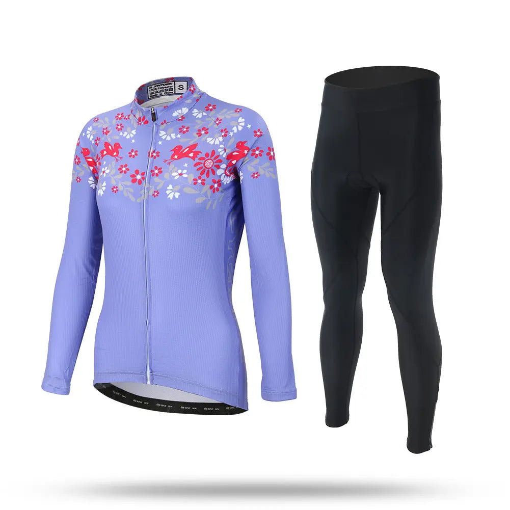 Long sleeve cycling jersey M J Fitness