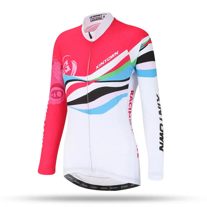 Long sleeve cycling jersey M J Fitness