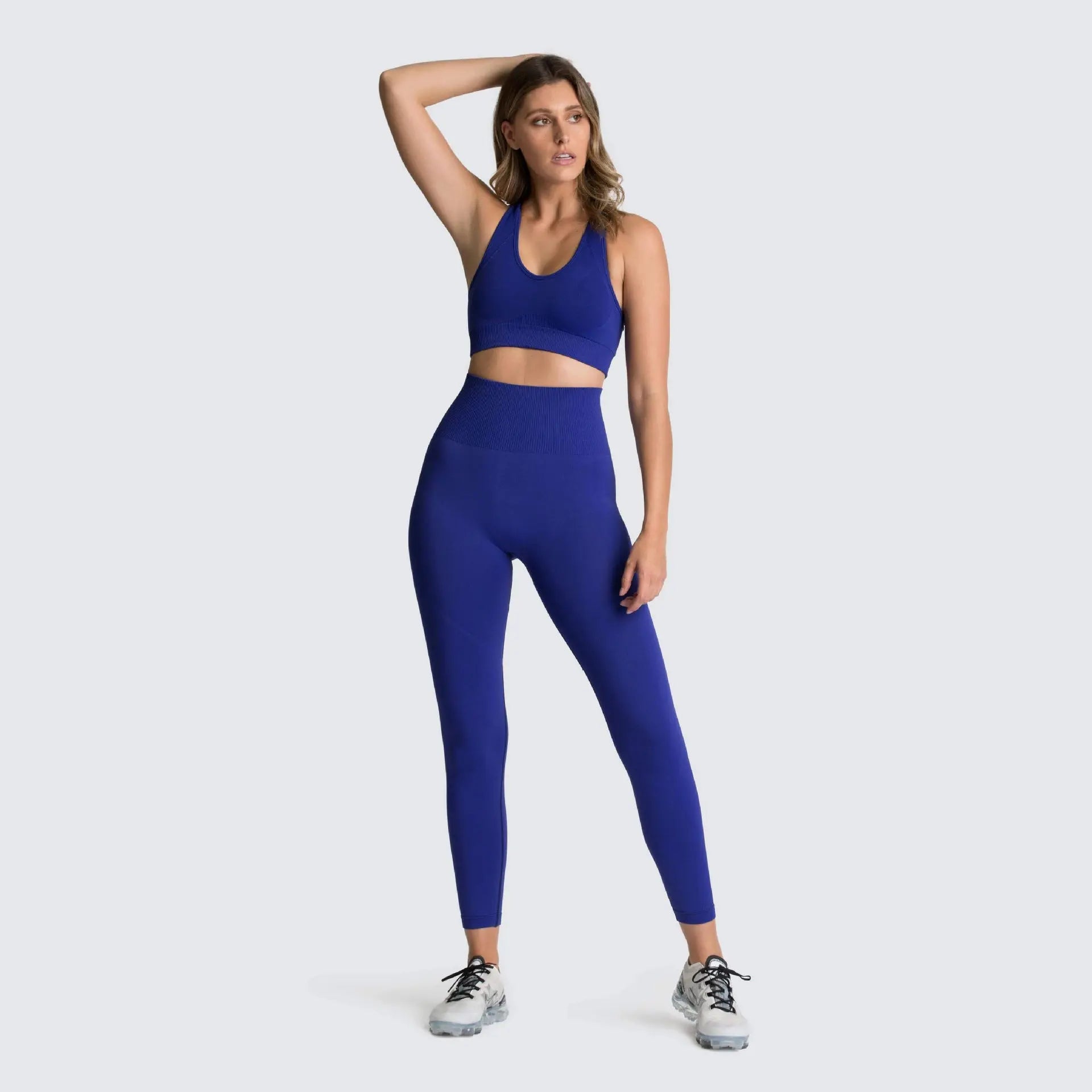 Seamless Gym Set Nylon Woman Sportswear M J Fitness