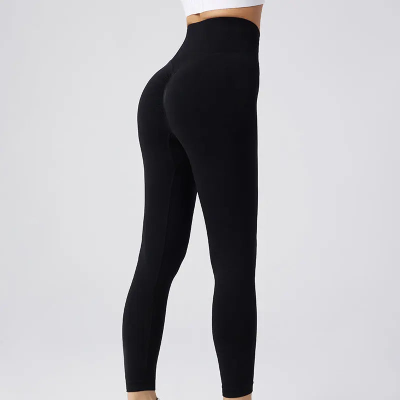 Seamless Leggings Yoga Pants Tummy Control Workout Running Yoga Leggings For Women M J Fitness