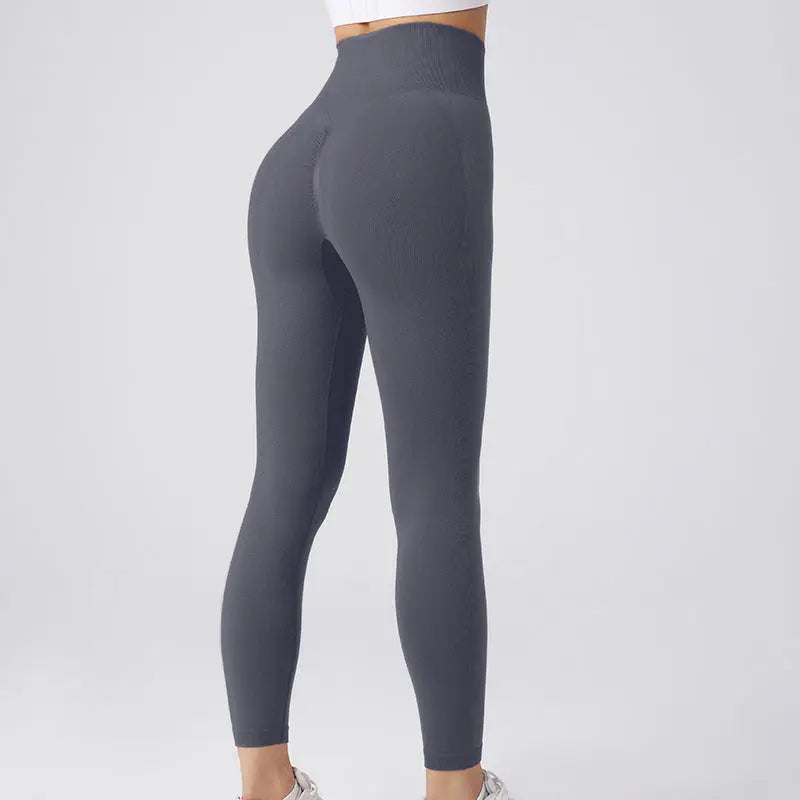 Seamless Leggings Yoga Pants Tummy Control Workout Running Yoga Leggings For Women M J Fitness