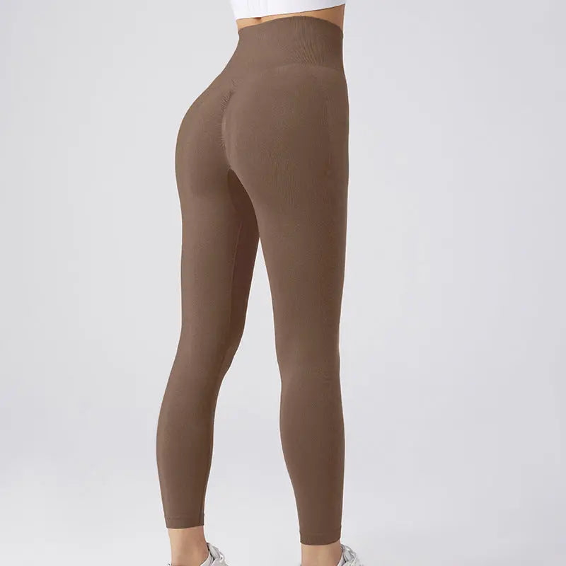 Seamless Leggings Yoga Pants Tummy Control Workout Running Yoga Leggings For Women M J Fitness