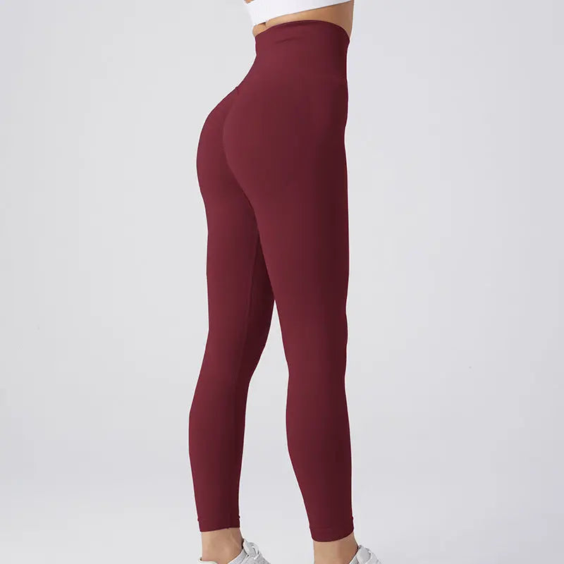 Seamless Leggings Yoga Pants Tummy Control Workout Running Yoga Leggings For Women M J Fitness