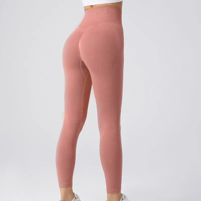 Seamless Leggings Yoga Pants Tummy Control Workout Running Yoga Leggings For Women M J Fitness