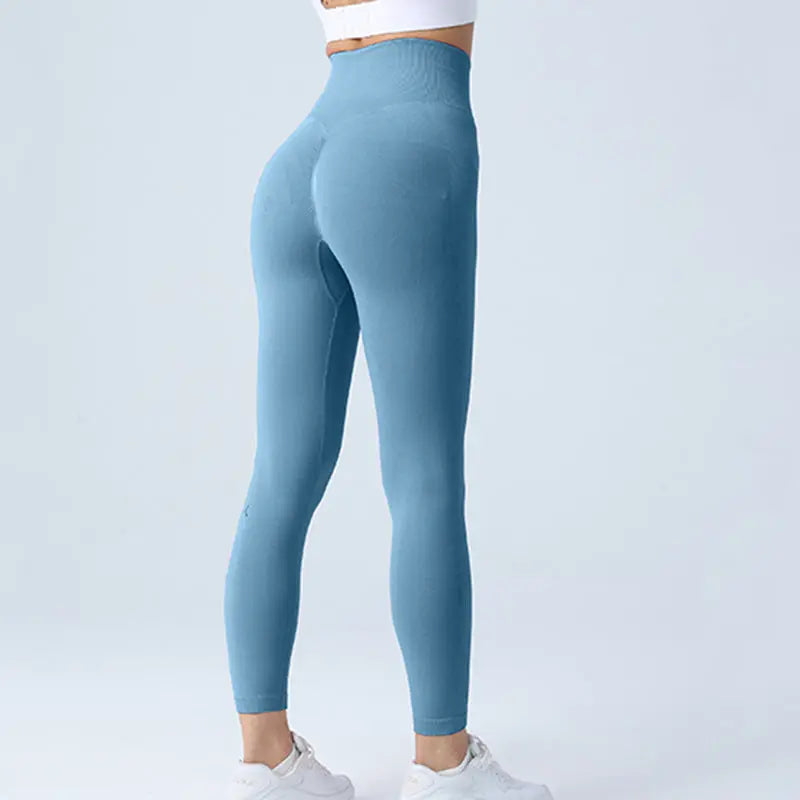 Seamless Leggings Yoga Pants Tummy Control Workout Running Yoga Leggings For Women M J Fitness