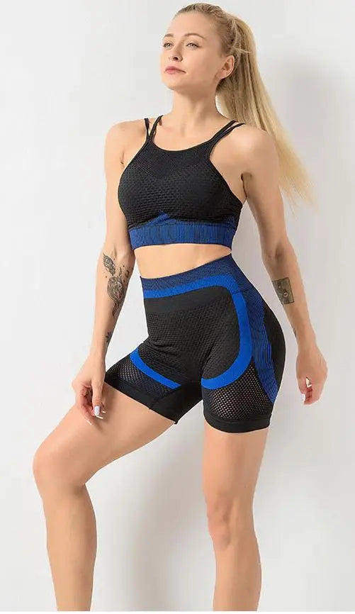 2 PCS/Set Yoga Sets Women Gym Clothes M J Fitness