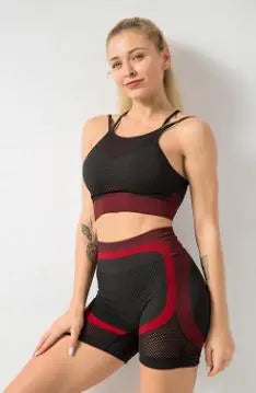 2 PCS/Set Yoga Sets Women Gym Clothes M J Fitness