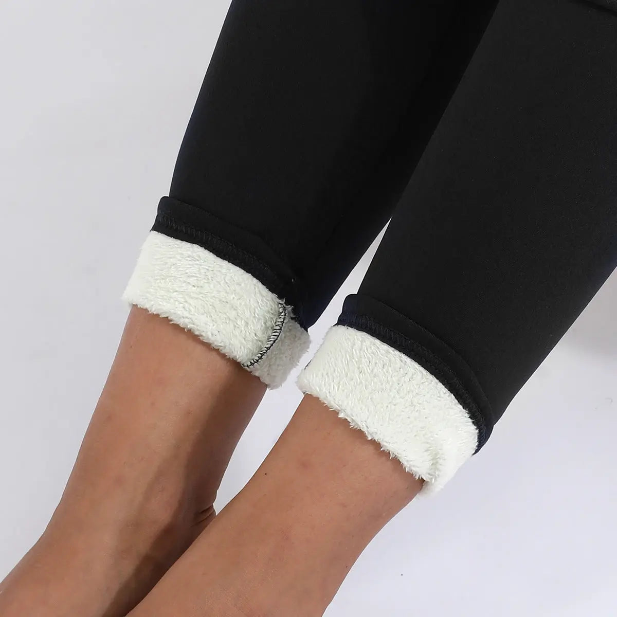 Winter Leggings Warm Thick High Stretch Lamb Cashmere Leggins Skinny Fitness Woman Pants M J Fitness