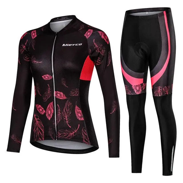 Women's Cycling Wear Set Cycling Wear M J Fitness