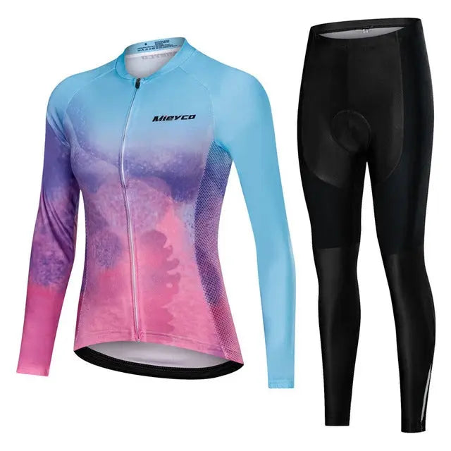 Women's Cycling Wear Set Cycling Wear M J Fitness