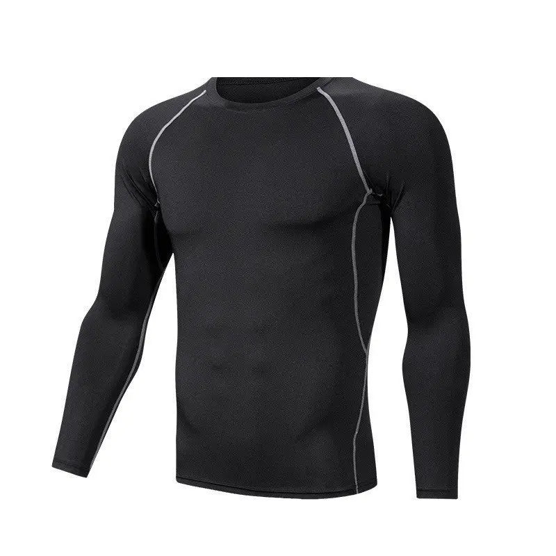 Running Workout Clothes Men 7pcs / sets Compression Running Basketball Games Jogging Tights set of underwear Gym Fitness sports sets M J Fitness