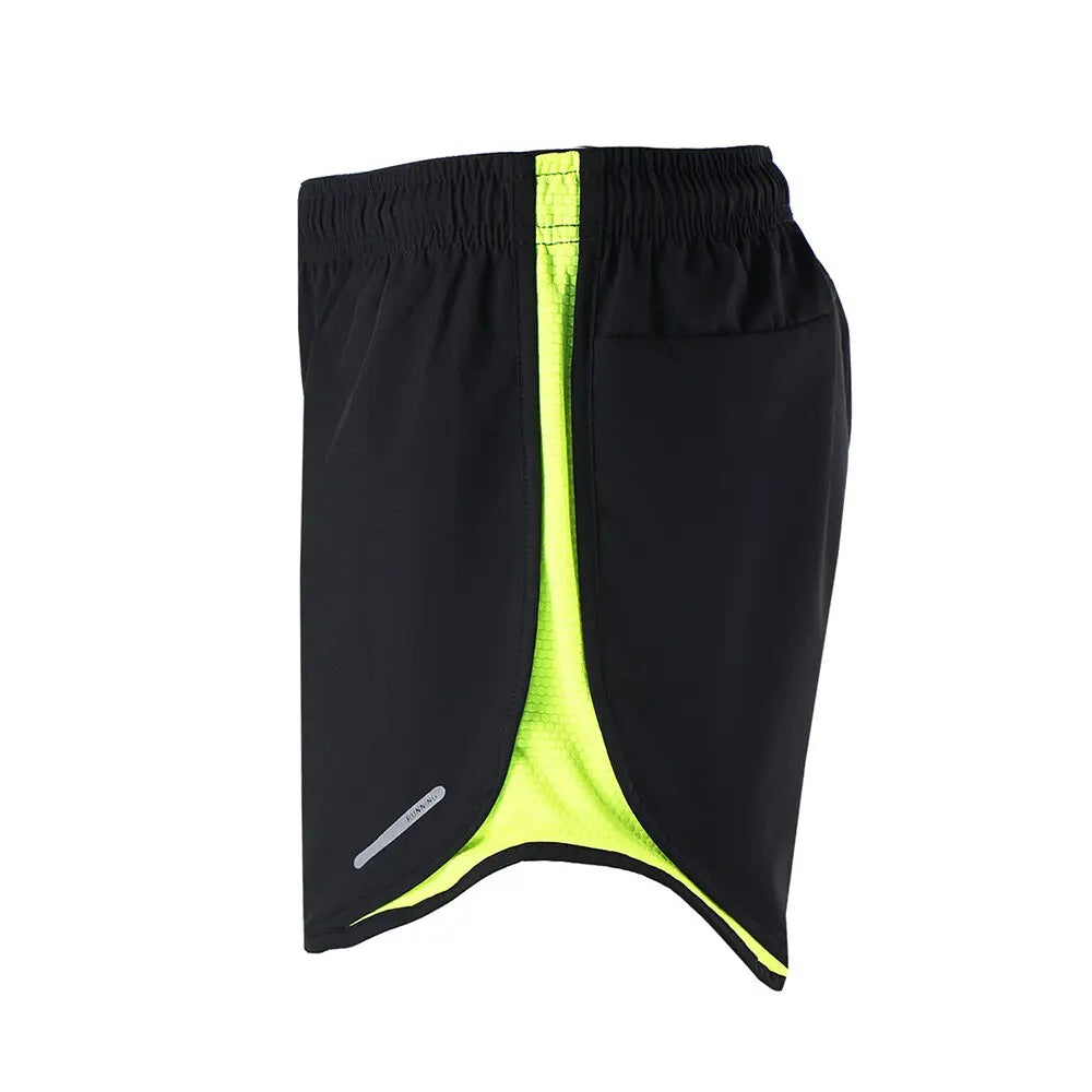 ARSUXEO Running Shorts Men 2 in 1 Sport Athletic Crossfit Fitness Gym Shorts Pants Workout Clothes Marathon Sportswear B165 M J Fitness