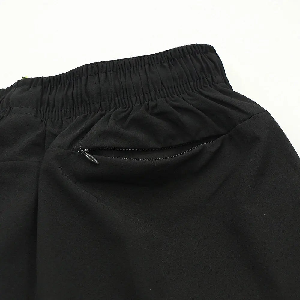 ARSUXEO Running Shorts Men 2 in 1 Sport Athletic Crossfit Fitness Gym Shorts Pants Workout Clothes Marathon Sportswear B165 M J Fitness