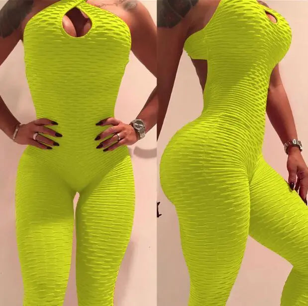 Anti-Cellulite Textured Fitness Bodysuit M J Fitness