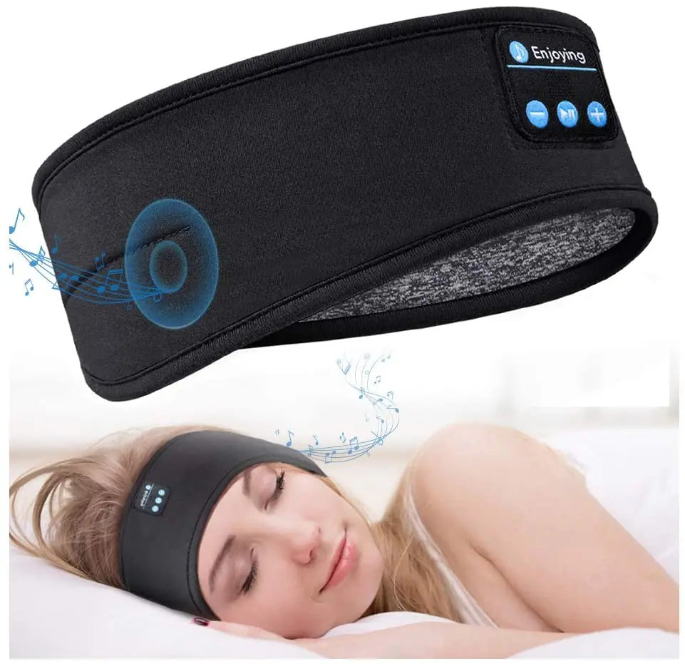 Bluetooth Sleeping Headphones Sports Headband M J Fitness