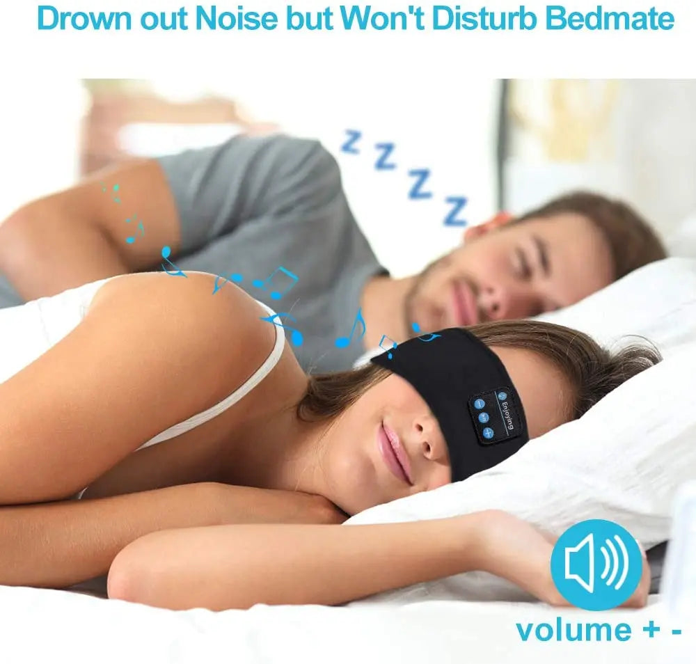 Bluetooth Sleeping Headphones Sports Headband M J Fitness
