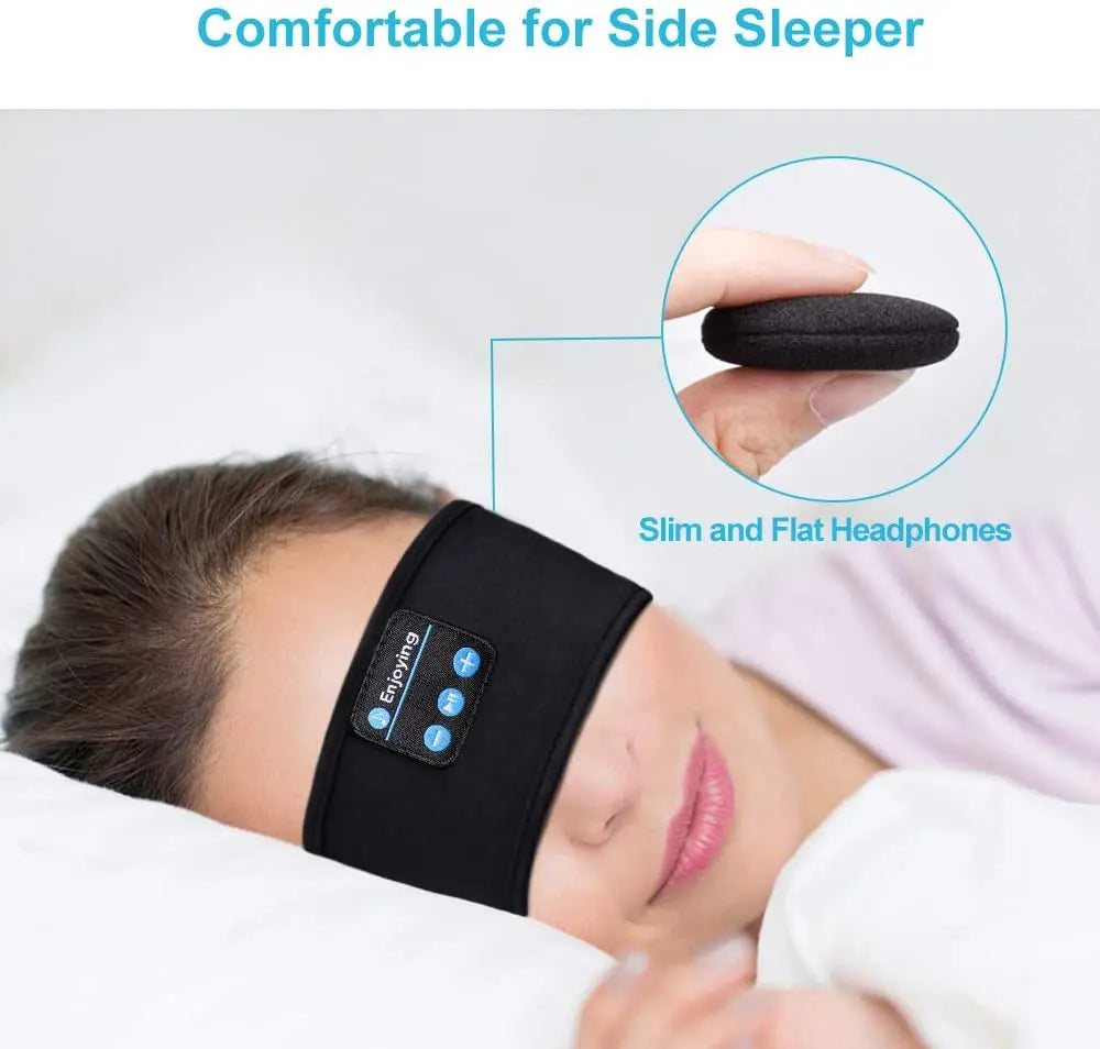 Bluetooth Sleeping Headphones Sports Headband M J Fitness
