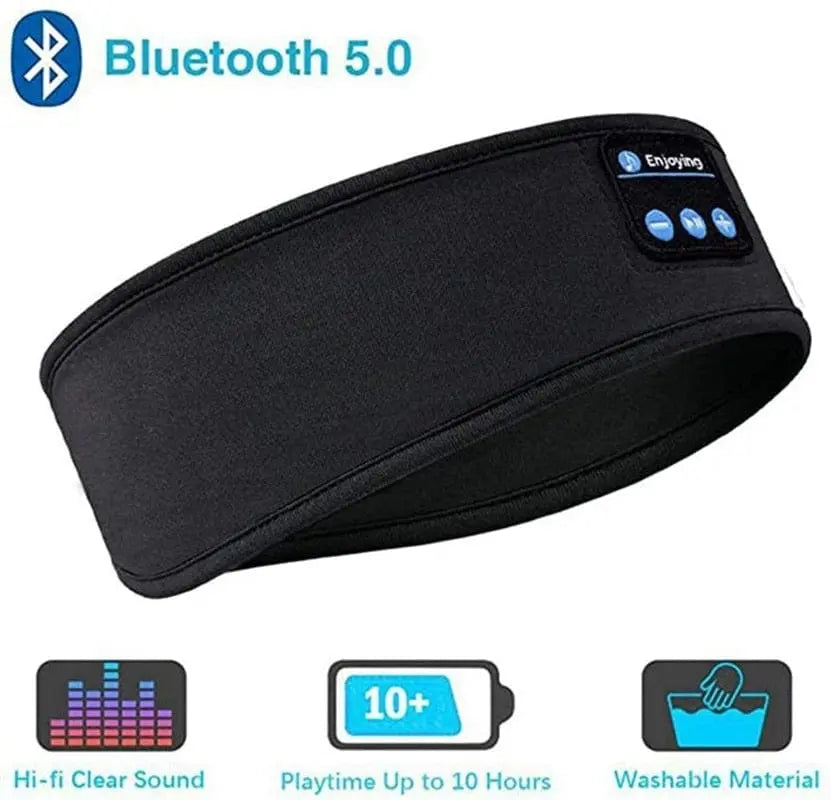 Bluetooth Sleeping Headphones Sports Headband M J Fitness
