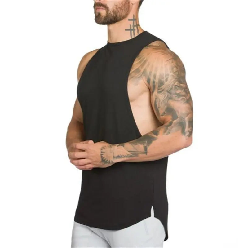 Brand Fitness Clothing Men's Summer Sports Running Vest No Pain No Gain M J Fitness