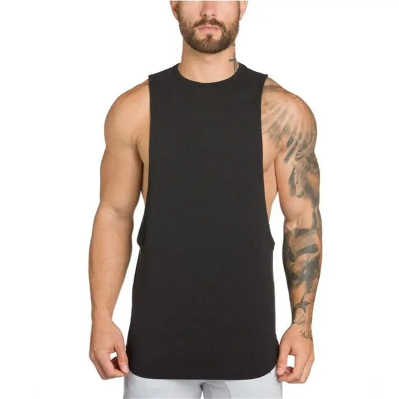 Brand Fitness Clothing Men's Summer Sports Running Vest No Pain No Gain M J Fitness