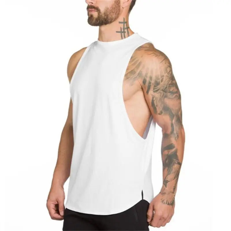 Brand Fitness Clothing Men's Summer Sports Running Vest No Pain No Gain M J Fitness