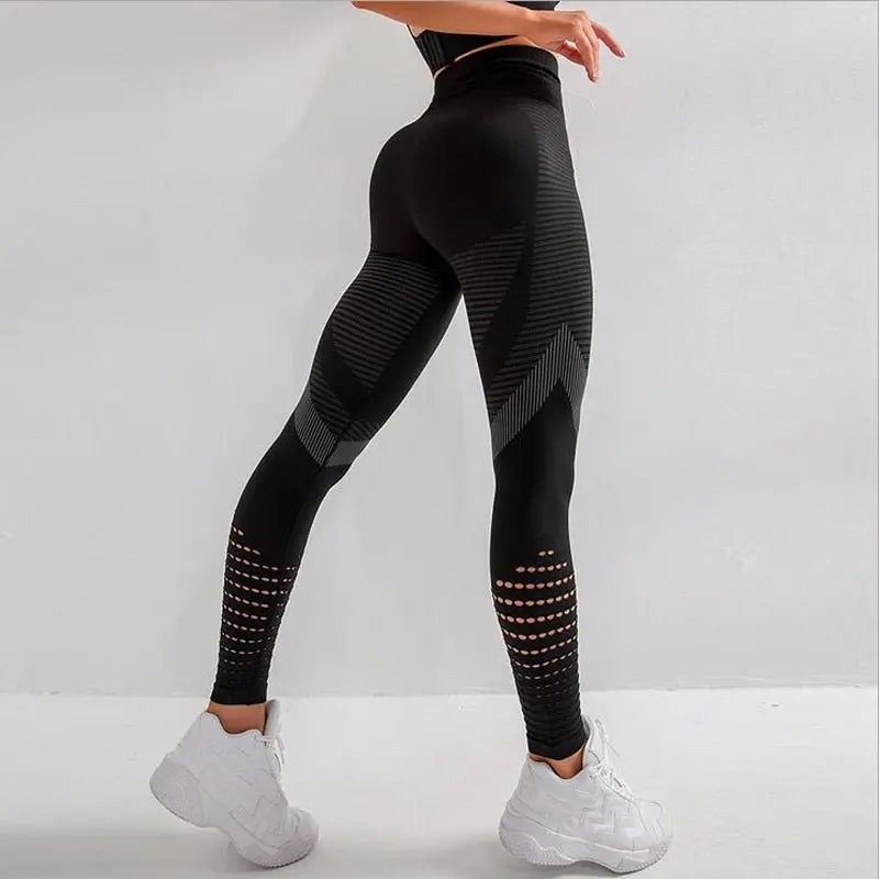 CHRLEISURE Women Legging Fitness Push Up Legging Seamless High Waist Workout Leggins Mujer New Gym Seamless Legins Women M J Fitness