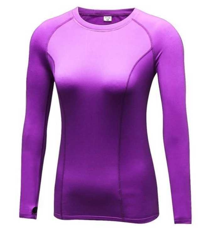 FitFlex? Womens Fitness Compression Full Sleeve Top M J Fitness