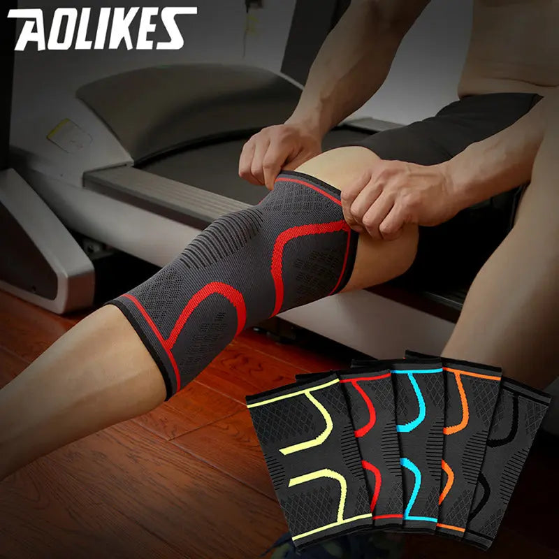 Fitness Compression Knee Pad M J Fitness