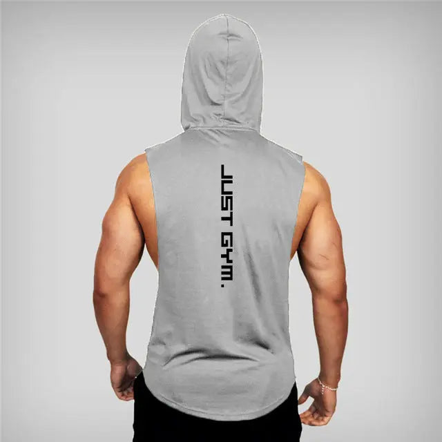 Gym Hoodies Tank Top M J Fitness