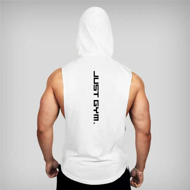 Gym Hoodies Tank Top M J Fitness