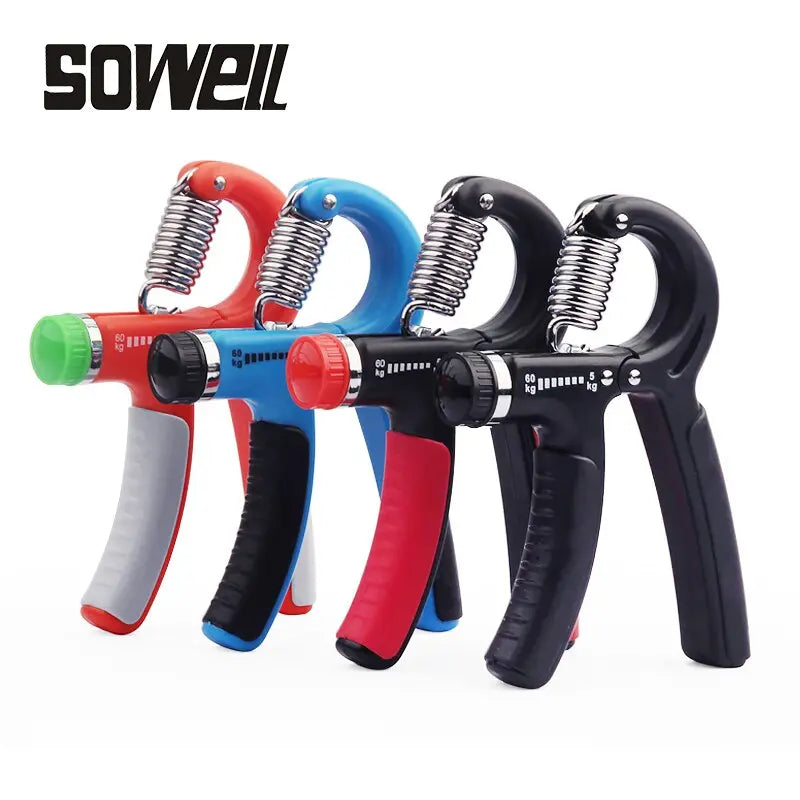 Hand Arm Grip Workout Fitness Strength Trainer Adjustable Resistance Hand Exerciser Gripper Power Training Carpal Expander M J Fitness