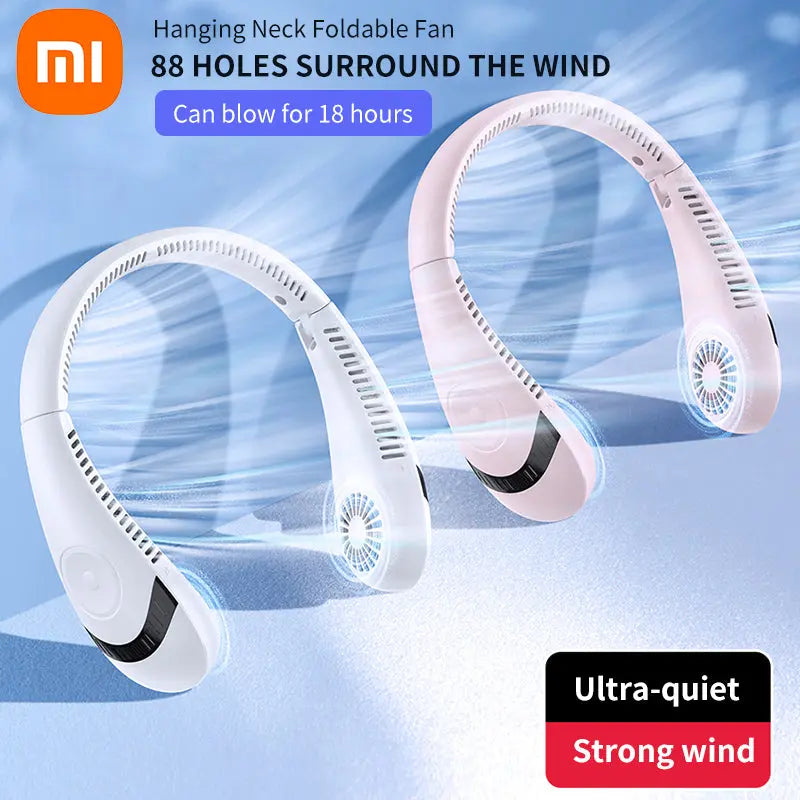Hanging Neck Foldable Fan M J Fitness