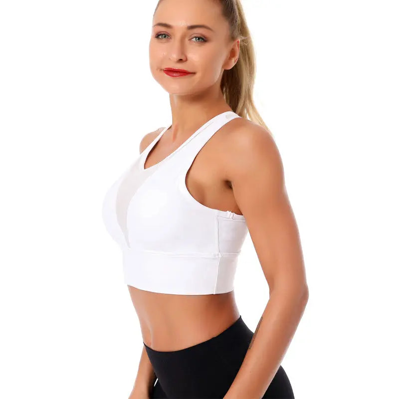Kaminsky Women Push Up Bra Gym Exercise Fitness Bras Workout Running Sexy Bra Lady Sport Bra New Sports Wear For Gym Sports Bras M J Fitness