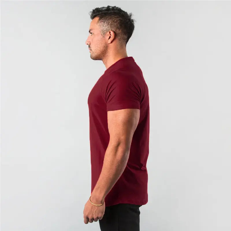 Male Gym T-Shirt M J Fitness