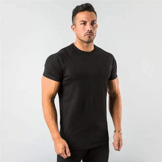 Male Gym T-Shirt M J Fitness