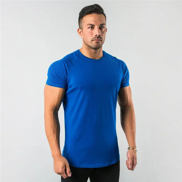 Male Gym T-Shirt M J Fitness